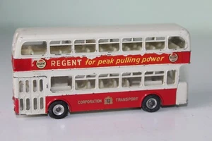 DINKY TOYS MECCANO ATLANTEAN DOUBLE-DECKER BUS - RE-PAINTED, PLAYWEAR - Picture 1 of 5