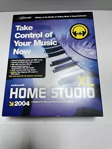 Cakewalk Home Studio 2004 XL Runs on Windows 98/Me/XP/2000 RARE Complete - Picture 1 of 10