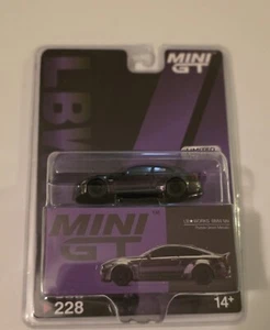 Mini GT 1:64 LB Works BMW M4 Purple Green Metallic #228 MIJO EXCLUSIVE - Picture 1 of 7
