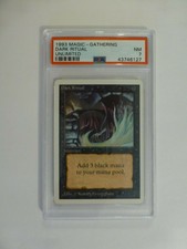 MtG Unlimited Dark Ritual - PSA 7 - NM - # 43746127 - Free Shipping