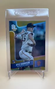 2024 Topps Big League - KYLE HARRISON Gold Foil /50 (RC) Wrapper Redemption - Picture 1 of 2