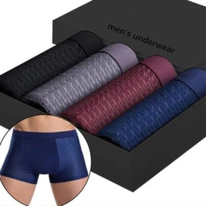 Drop Daddy Bamboo Boxer Briefs,Box Hero Bamboo Boxers All\Day Shorts Men T4A2` - Bild 1 von 20