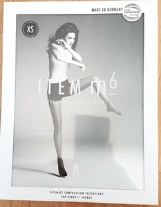 ITEM m6 tights fine translucent, black, Gr. L/L1 , 15 DEN, OVP - Bild 1 von 3