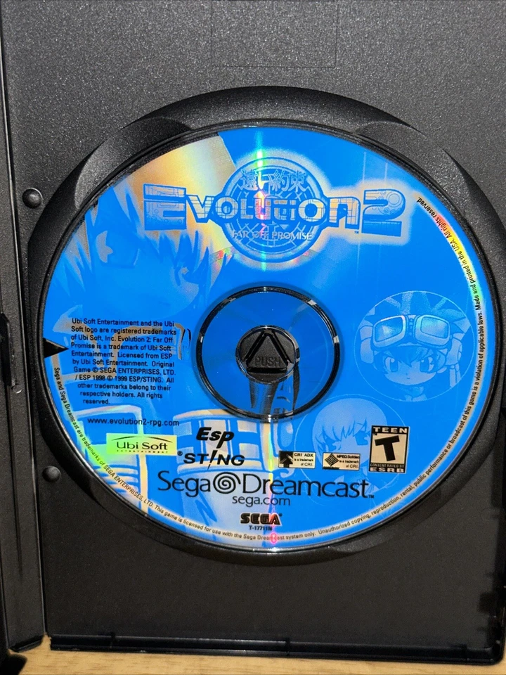 Sega Dreamcast Evolution 2: Far Off Promise Disc Only Tested & Working - Image 1 of 2