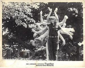 Together Sean S. Cunningham Wes Craven 1971 8x10 Foto Lobby Tarjeta Explotación Sexual - Imagen 1 de 2