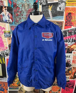 Chaqueta cortavientos EVR-GARD azul vintage años 80 US Advance para hombre grande - Imagen 1 de 15