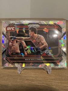 2023 Panini UFC Prizm Max Holloway Cracked Ice