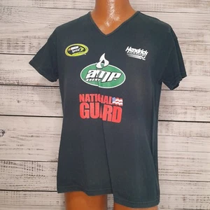 Dale Earnhardt Jr T Shirt Womens XL Black #88 Amp Energy National Guard Nascar - Picture 1 of 7