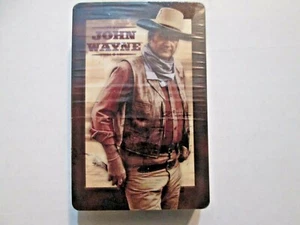 John Wayne Sealed Plastic Coated Playing Cards - Bild 1 von 2
