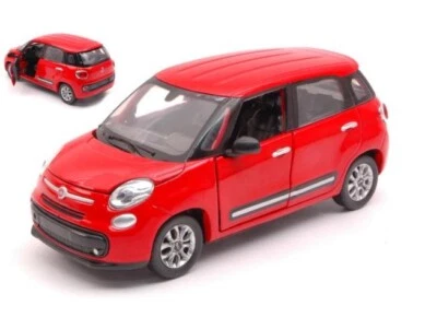 Fiat 500 L 500l City 2013 Rosso Red Newray New Ray 1:24 Nuovo 1/24 - Immagine 1 di 2
