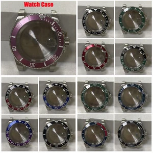 For Miyota 8215 8205 8200 Mingzhu 2813 3804 40MM Stainless Steel Watch Case - Picture 1 of 32