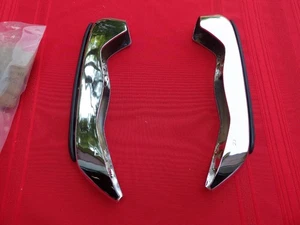 MOPAR DODGE 1970 CORONET REAR BUMPER GUARDS PAIR NOS - Picture 1 of 7