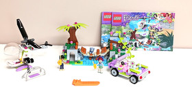 LEGO Friends 41036 JUNGLE BRIDGE RESCUE Retired 356 Parts, 2 Minifigures