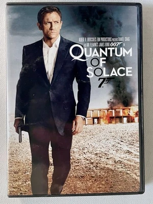 QUANTUM OF SOLACE-   DVD; Daniel Craig, 2008;  with Case, Nice Condition - Image 1 of 3