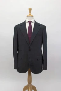 NWT$10,400 Brunello Cucinelli Men Sartoria Solomeo 100% Silk 2Pc Suit 50/40 A258 - Picture 1 of 14