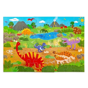 Bigjigs Toys Dawn of the Dinosaur Floor Puzzle - Bild 1 von 9