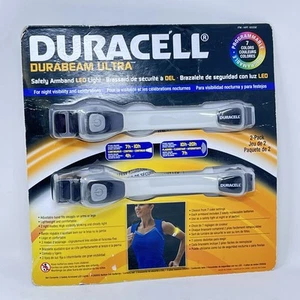 DURACELL Safety Armband Adult Durabeam LED Light 2 Pk. Night Running Jogging New - Picture 1 of 2