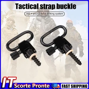 Kit fibbia per cinturino girevole QD da 2 pezzi da 1 pollice Anello per imbracat - Bild 1 von 12