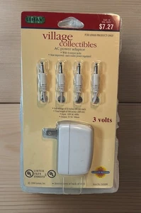 NUEVO Adaptador de corriente alterna Lemax 54100W 4 tomas de salida Village coleccionables Navidad - Imagen 1 de 2