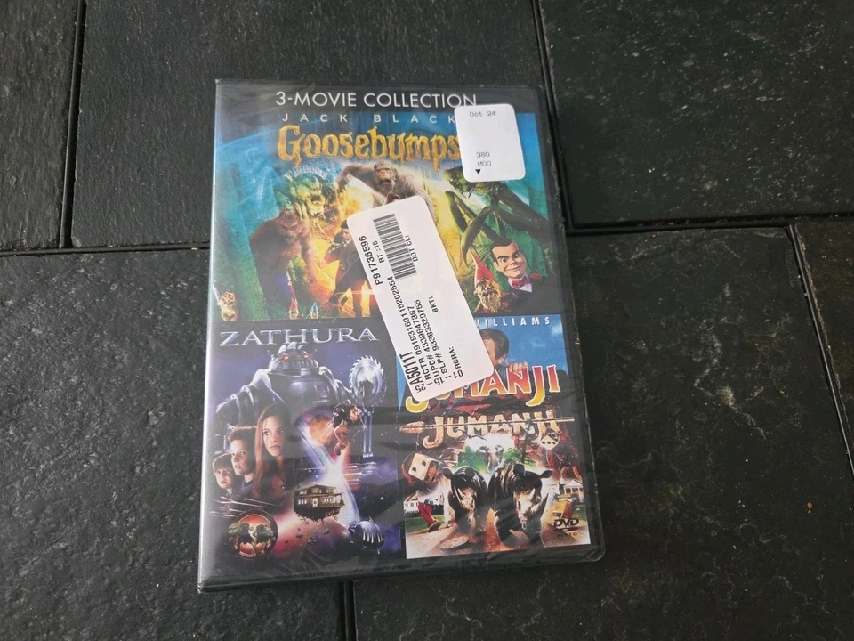 3-movie Collection DVD Goosebumps Zathura Jumanji - Image 1 of 1