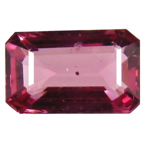 1,45 ct AAA+ tolle achteckige Form (8 x 5 mm) rosa-roter Rhodolith Granat - Bild 1 von 1