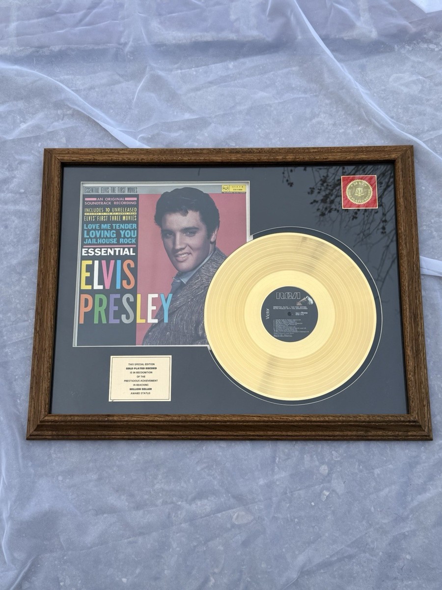 Elvis Gold Plated Record Indiana OTHER Elvis Presley Elvis Gold Plated Record Indiana OTHER Elvis Presley