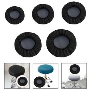 Bar Stool Cover Round Stool Slipcover for Coffee Shop Work Dining Chair - Picture 1 of 32