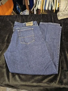 Pantalones de mezclilla de pierna recta Wrangler Authentics para hombre 38X29 10ZM200FD - Imagen 1 de 10