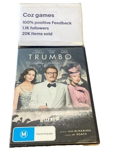 Trumbo DVD Brand NEW & Sealed Region 4 Bryan Cranston Diane Lane Helen Mirren - Picture 1 of 3