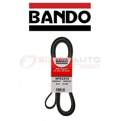 Bando Main Drive Serpentine Belt for 1995-1997 Jeep Wrangler 2.5L 4.0L L4 L6 pr - Image 1 of 4