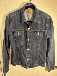 Levi's Youth Denim Trucker Jean Jean Jacket Size XL Retro Classic Pockets - Picture 1 of 16