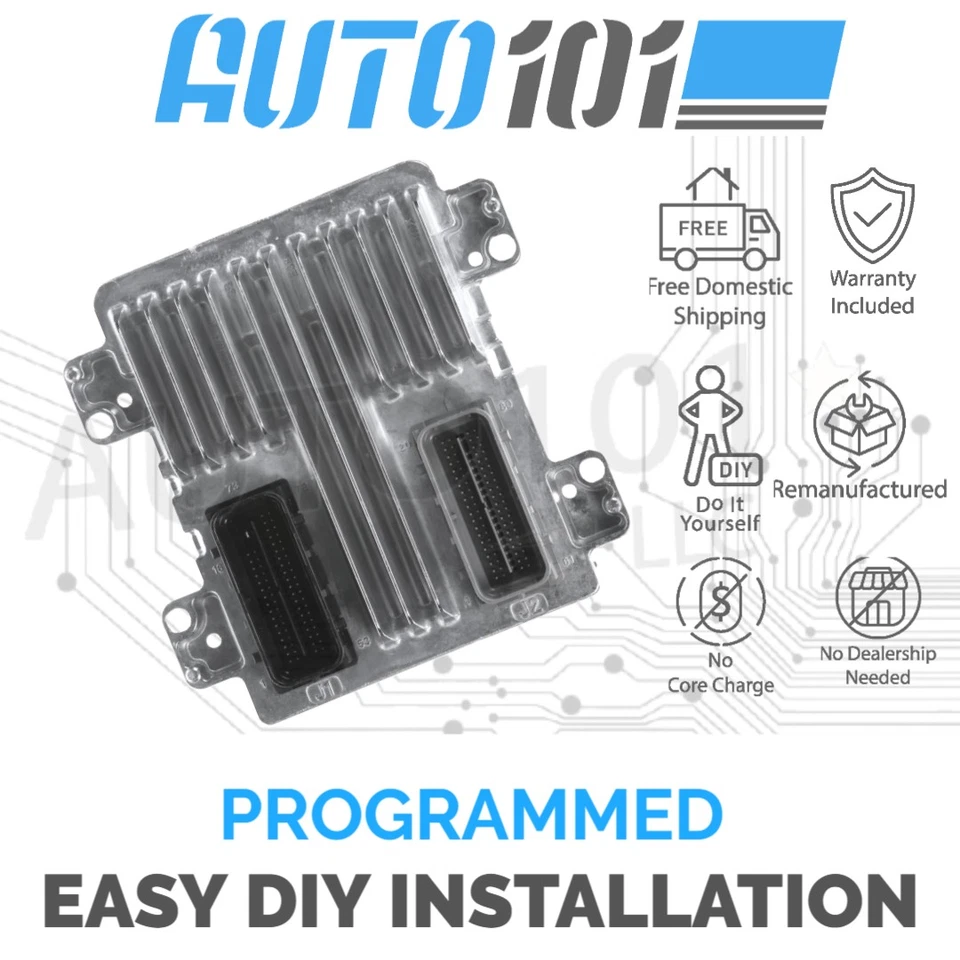 Computadora con motor Pontiac G8 2009 programada VIN ECM 12612384 GM Foto 1 de 3