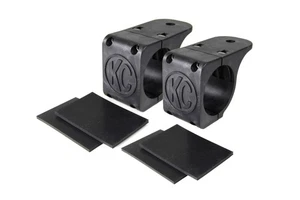 KC HiLiTES for Universal Tube Clamp Light Mount Bracket Set / 2.25in. to 2.5in. - Picture 1 of 4