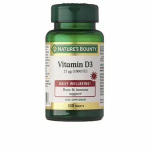 Vitamin D Nature's Bounty Vitamina Ui Vitamin D3 100 Stück - Bild 1 von 1