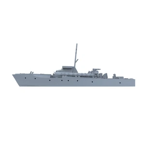 SSMODEL 1/350 Military Model Kit Britain MTB Vosper 1 Series, MTB-35 Water Line - Bild 1 von 3