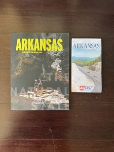 Official State Travel Guide-Arkansas Travel Guide & State Map-2025-2PC SET - Picture 1 of 2