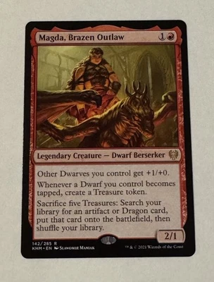 MTG Magda, Brazen Outlaw - Kaldheim LP - Image 1 of 2