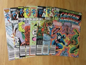 8 Newsstand CAPTAIN AMERICA! #274, 292, 298, 307, 308, 310, 314, 322 (VF/NM) - Picture 1 of 10