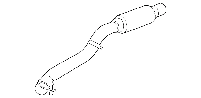 正品福特 2015 - 2019 年福特 - 排气管 F2GZ-5G203-H — 第 1/4 张图片