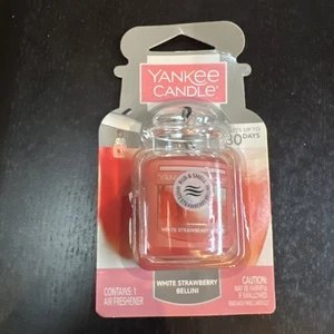 Yankee Candle Car Jar Ultimate White Strawberry Bellini - Picture 1 of 1