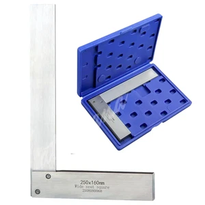 High Precision Machinist Square 9.8"x6.3" for Woodworking & Carpentry - Picture 1 of 12