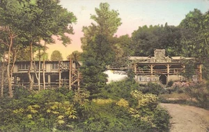 Rutland Vermont~Green Mountain Club~Long Trail Lodge~1937 Hand-Colored Albertype - Picture 1 of 2