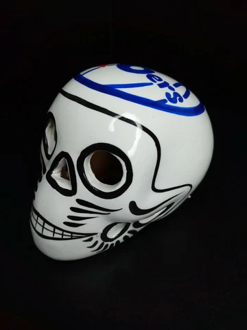 Philadelphia 76ers, NBA, Skull, Ceramic, Clay Figure, Hand made, Gift, Decor Cover