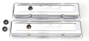 Edelbrock 4449 Engine Valve Cover Set-Signature Series - Foto 1 di 12