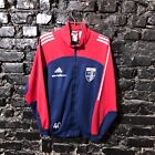 FC K&#228;rnten Training Jacket With Zipped Blue Red Adidas Mens Size L