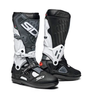 Sidi Atojo SRS CE MX boots Motocross White/Black/grey - Picture 1 of 3