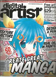 DIGITALES KÜNSTLERMAGAZIN #22 2008, mit KOSTENLOSER DISK, KLEINER WASSERSCHADEN, ABER SEITEN SAUBER - Bild 1 von 1