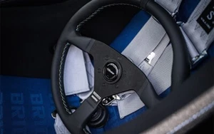 GReddy x MOMO Sports Steering Wheel 36600003 ##618111039 - Picture 1 of 3
