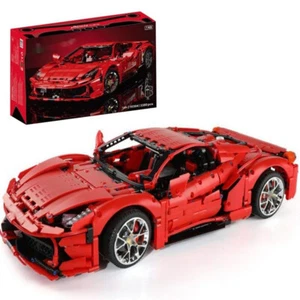 KBOX 10304 | Ferrari 458 1:8 3.380 bloques de terminales kit de construcción NUEVO & EMBALAJE ORIGINAL - Imagen 1 de 4