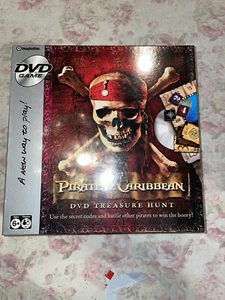 Pirates of the Caribbean DVD Treasure Hunt Board Game Disney NEW SEALED - Picture 1 of 4